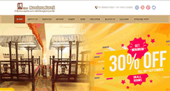 Desktop Screenshot of hotelmandawahaveli.com